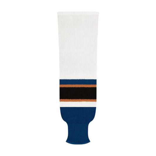 Kobe 9800 Pro Knit Hockey Socks: Washington Capitals Retro White