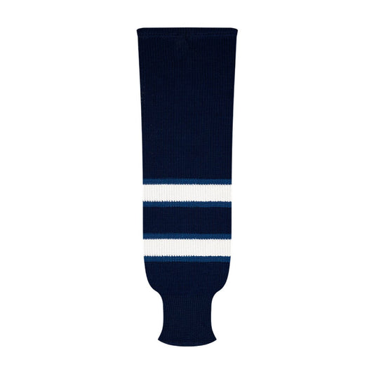 Kobe 9800 Pro Knit Hockey Socks: Winnipeg Jets Navy