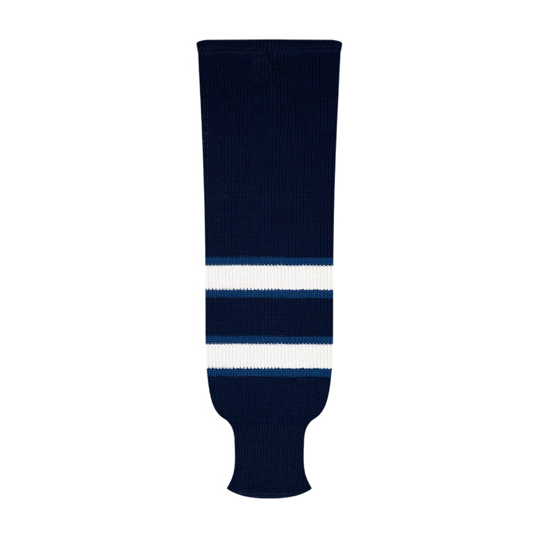 Kobe 9800 Pro Knit Hockey Socks: Winnipeg Jets Navy