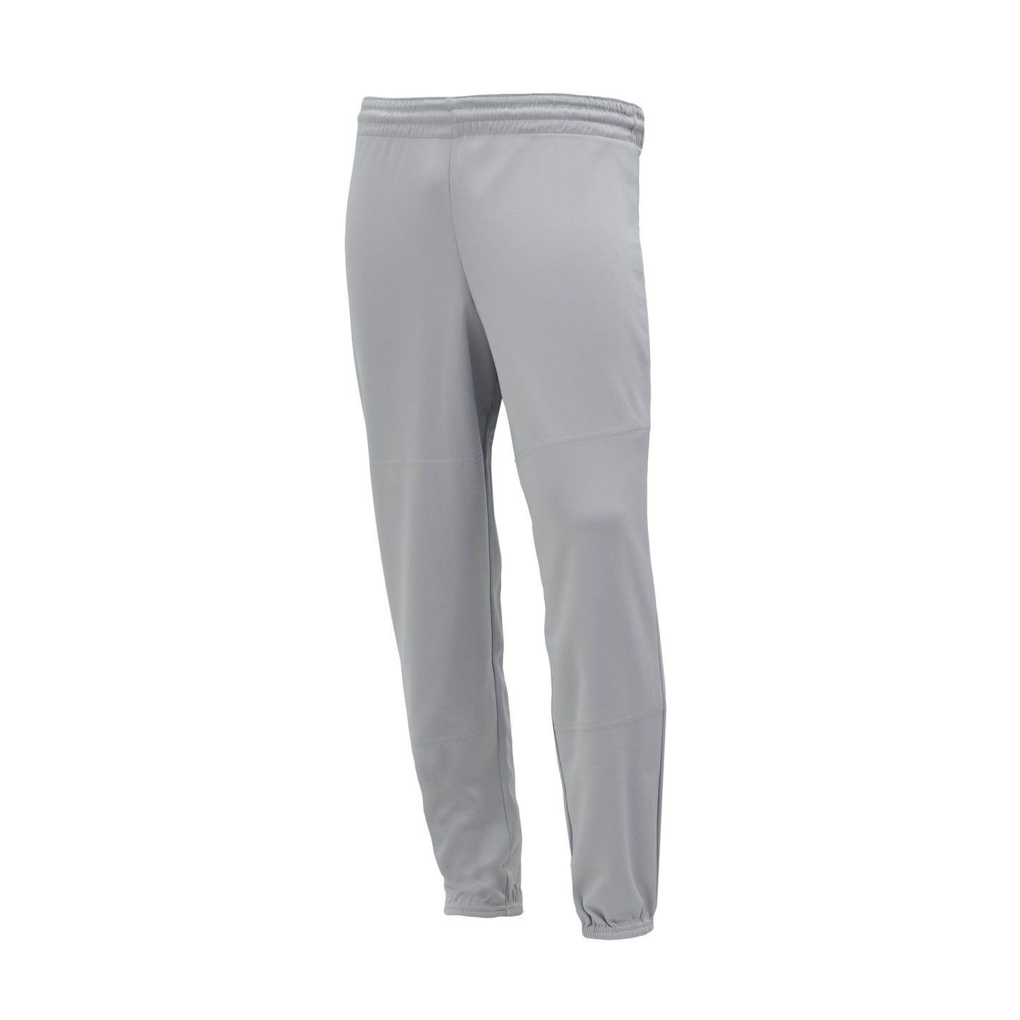 Premium Baseball Pants, Drawstring, Elastic Bottom, Grey, ba1371-012