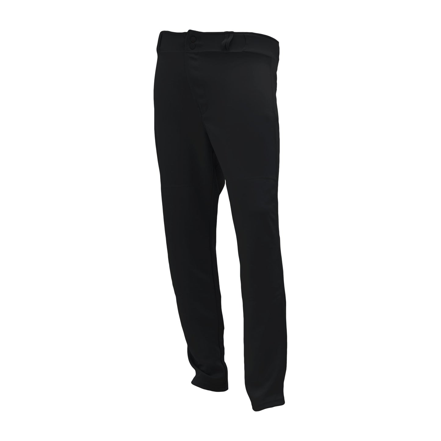 Premium Baseball Pants, Hemmed Bottom, Black, ba1390-001