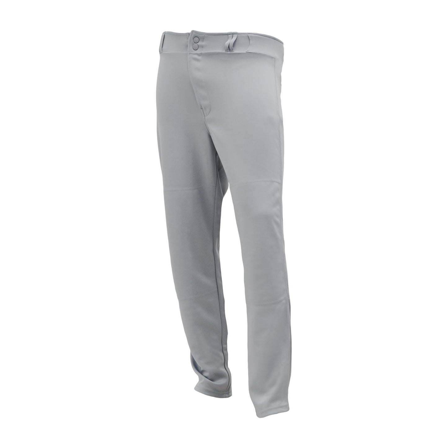 Premium Baseball Pants, Hemmed Bottom, Grey, ba1390-012