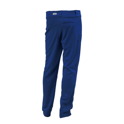 Premium Baseball Pants, Hemmed Bottom, Royal, ba1390-002, back