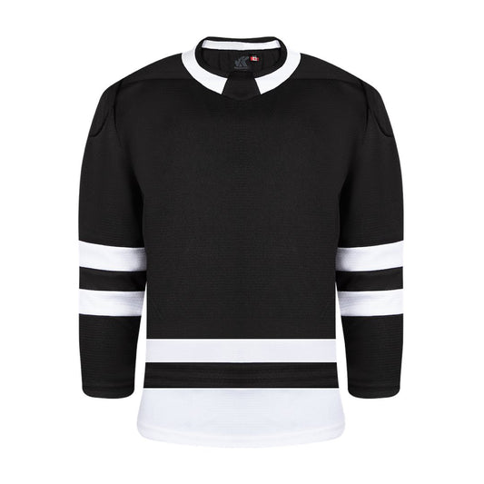 Kobe K3GL Premium League Hockey Jersey: Black, White