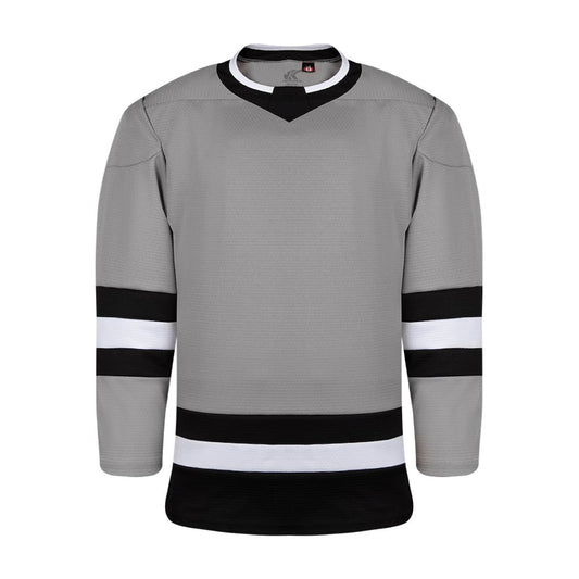 Kobe K3GL Premium League Hockey Jersey: Grey/Black/White