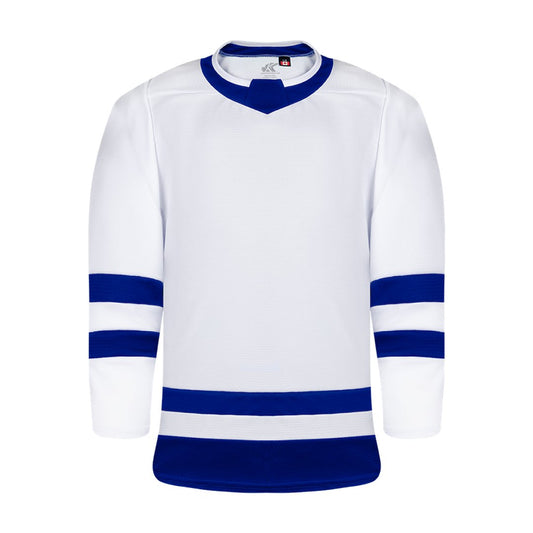 Kobe K3GL Premium League Hockey Jersey: White/Royal Blue